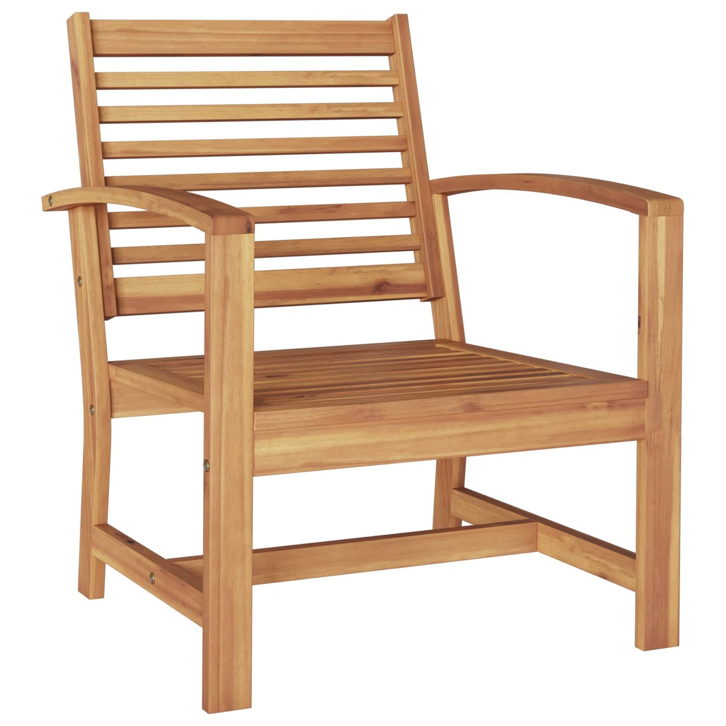vidaXL Gartensofa-set 5 pcs Natur Massivholz Teak