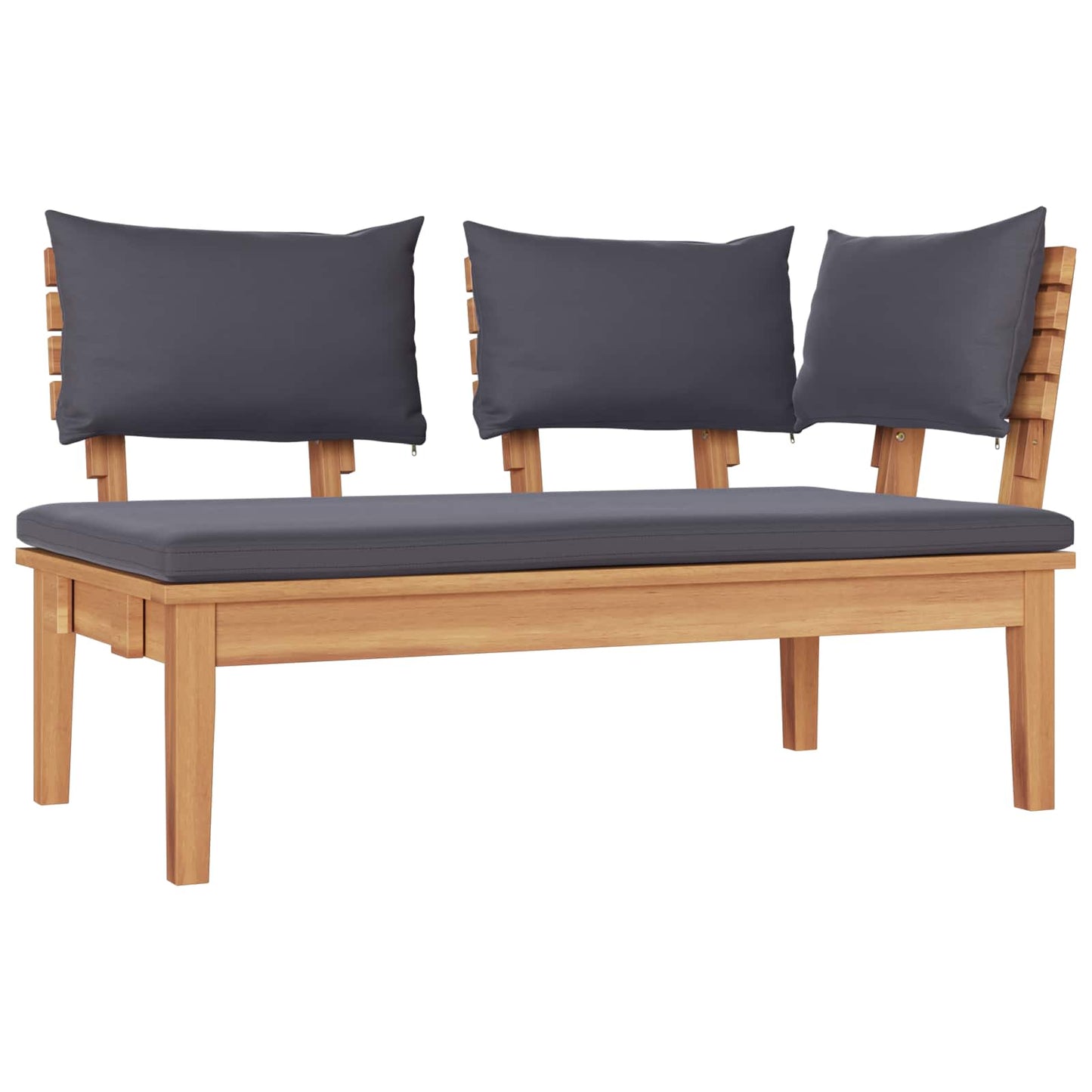 vidaXL Gartensofa-set 5 pcs Braun und Grau