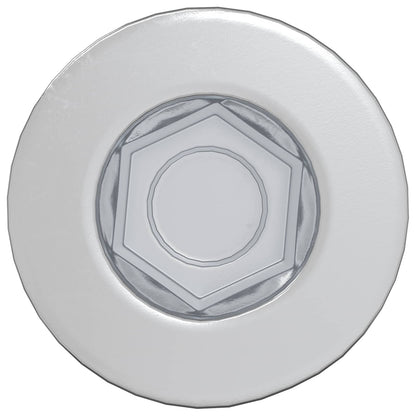 Kopfschraube 12 pcs Silber M7 x 40 mm Stahl