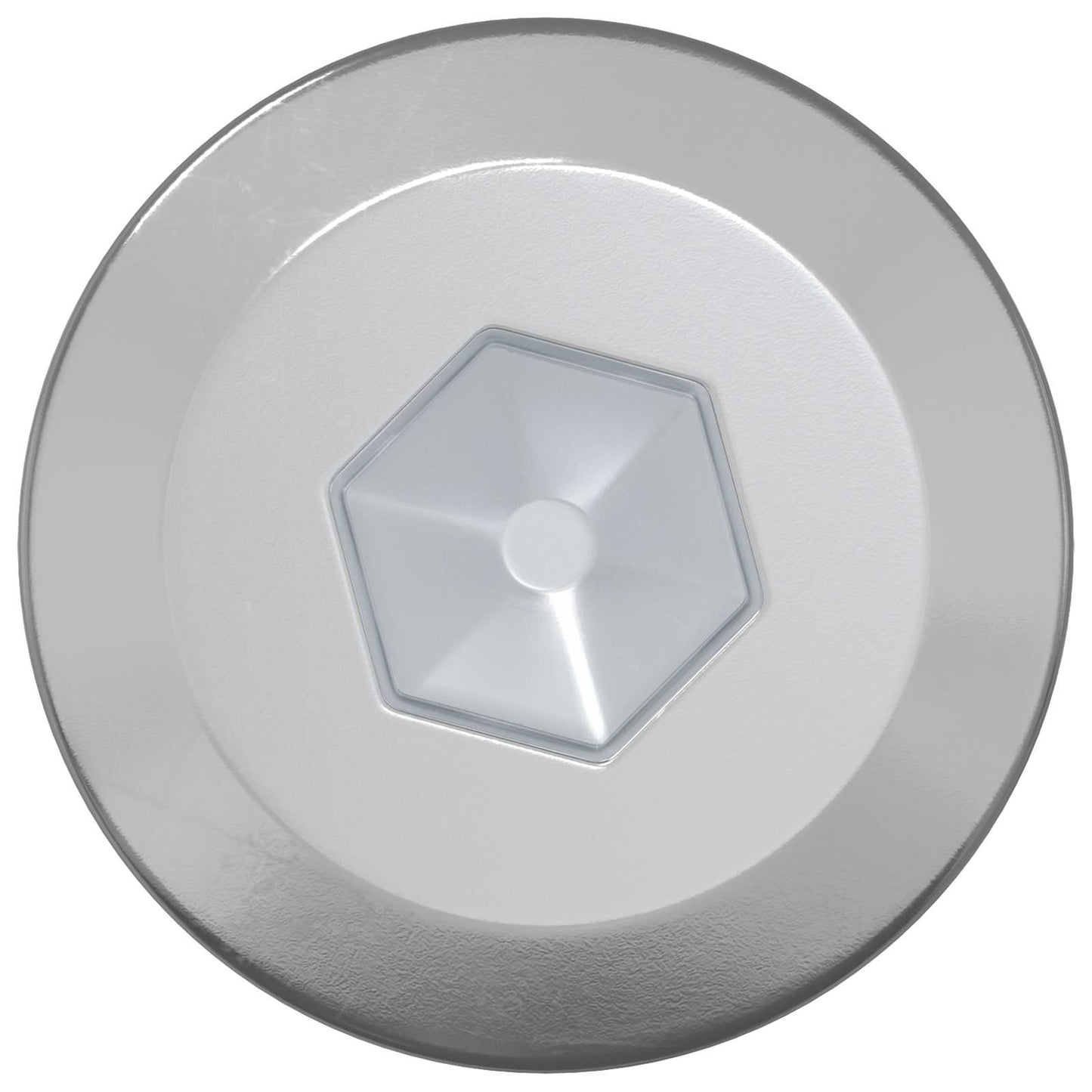 Holzschrauben 2 pcs Silber M6 x 70 mm Stahl