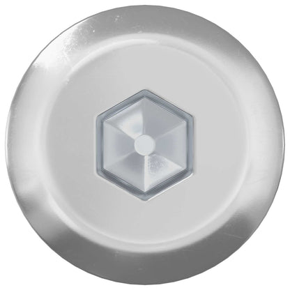 Möbel-Schrauben 2 pcs Silber M6 x 120 mm Stahl