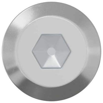 Schraube 1600 pcs Silber M6 x 60 mm Stahl