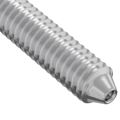 Schraube 12 pcs Silber M6 x 120 mm Stahl