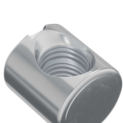 Zylindermuttern 12 pcs Silber M6 x 12 mm Metall