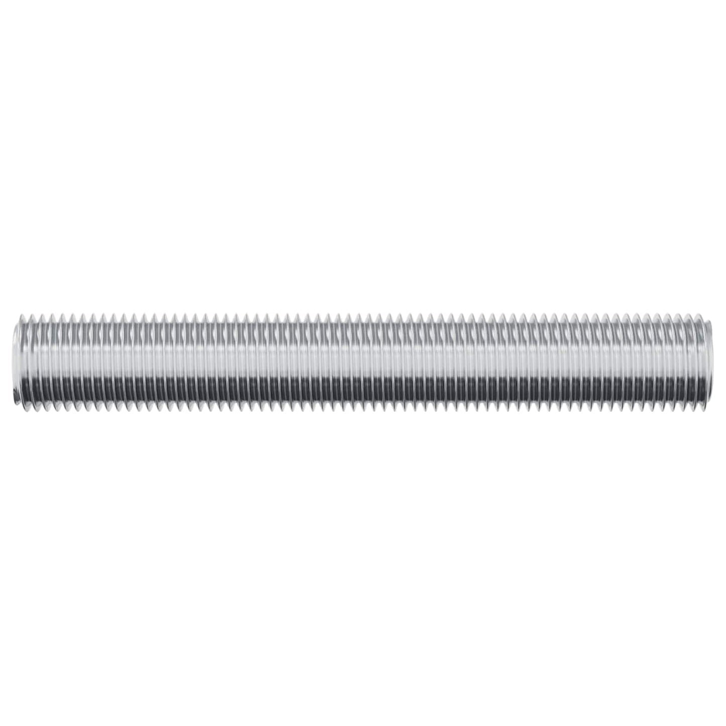 Gewindestange 2 pcs Silber 8 x 55 mm Stahl