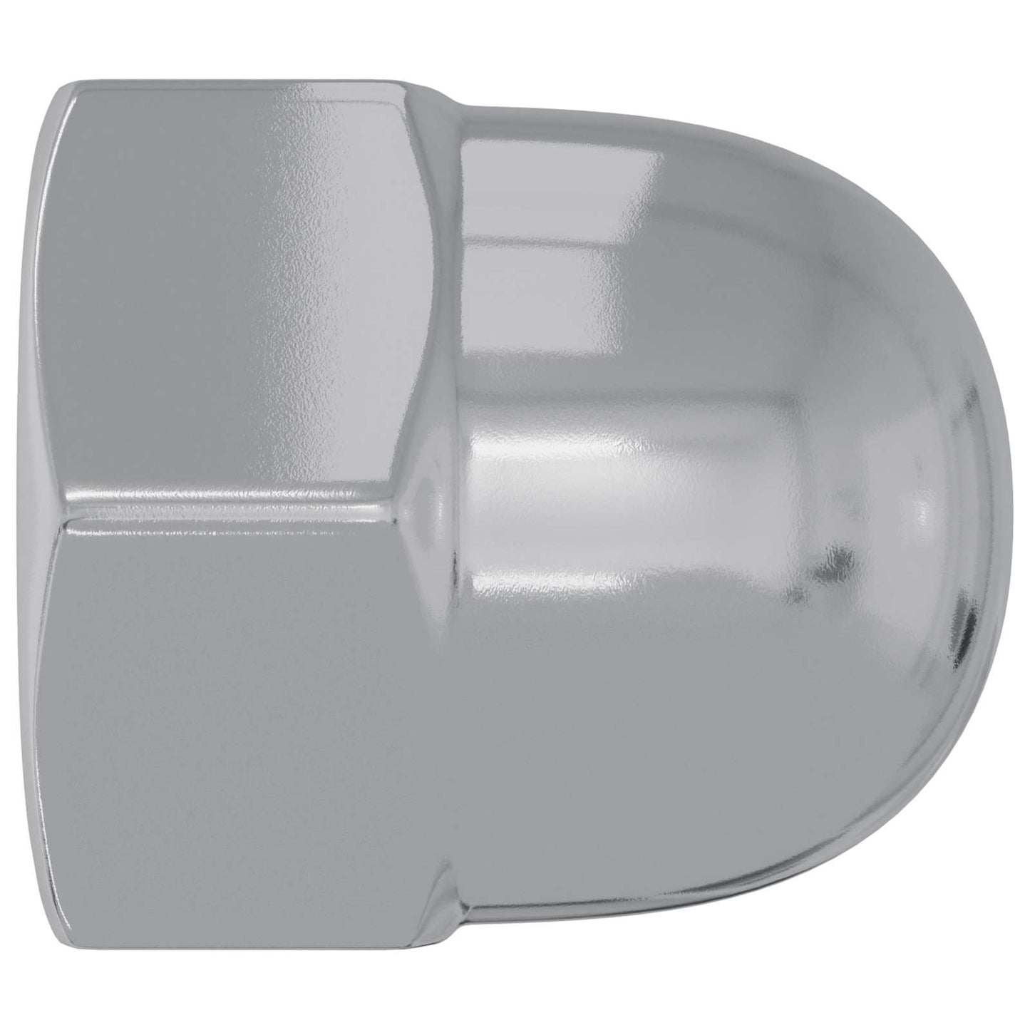 Eichelmuttern 2 pcs Silber 12,8 x 12,8 x 6,5 cm Stahl