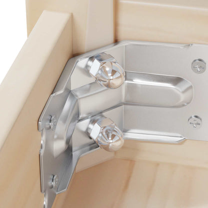 Eichelmuttern 12 pcs Silber 12,8 x 12,8 x 6,5 cm Eisen