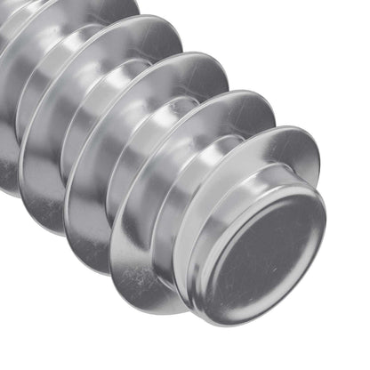 Schraube 10909 pcs Silber M6 x 12 mm Eisen