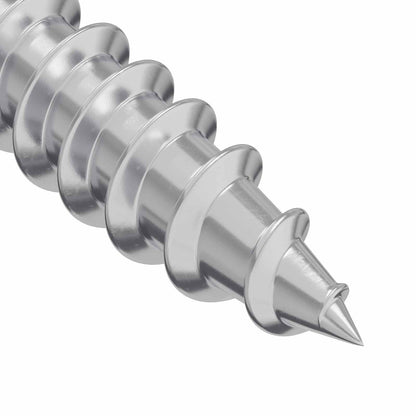 Selbstschneidender Nagel 2 pcs Zink-beschichtet 4 x 25 mm Stahl