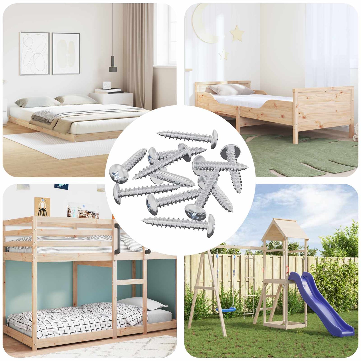 Selbstschneidender Nagel 9231 pcs Zink-beschichtet Stahl