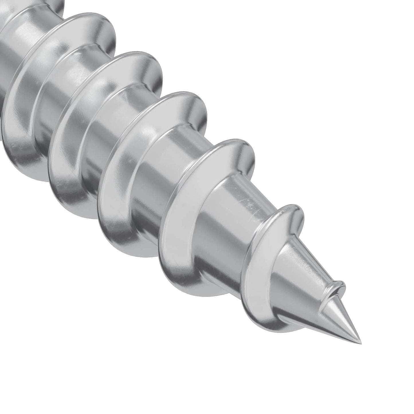 Holzschraube 12 pcs Silber M4 x 28 mm Eisen