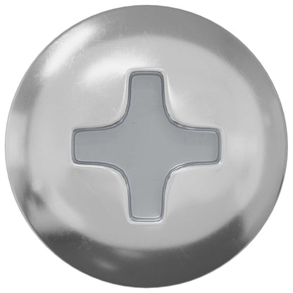 Holzschraube 8182 pcs Silber M4 x 28 mm Eisen