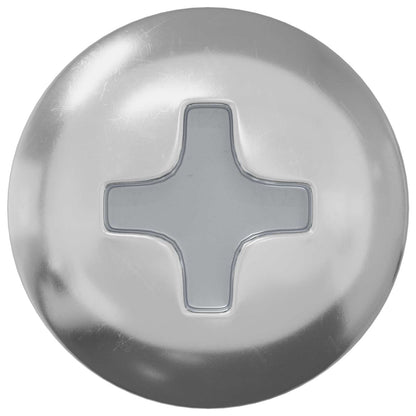 Holzschrauben 12 pcs Silber M4 x 28 mm Stahl