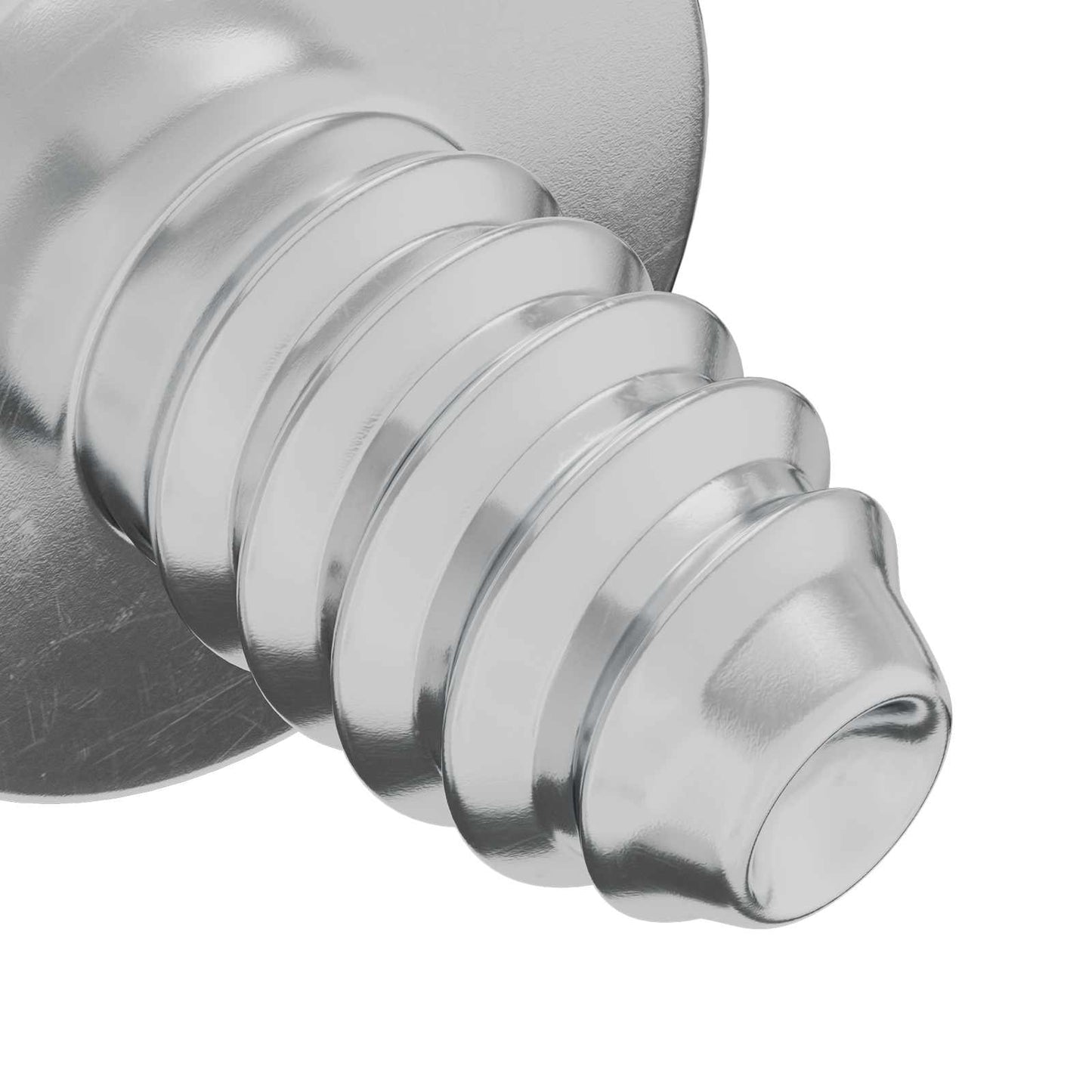 Schloss-Schrauben 2 pcs Silber M4 x 5 mm Eisen