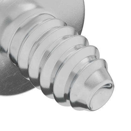 Schloss-Schrauben 2 pcs Silber M4 x 5 mm Eisen