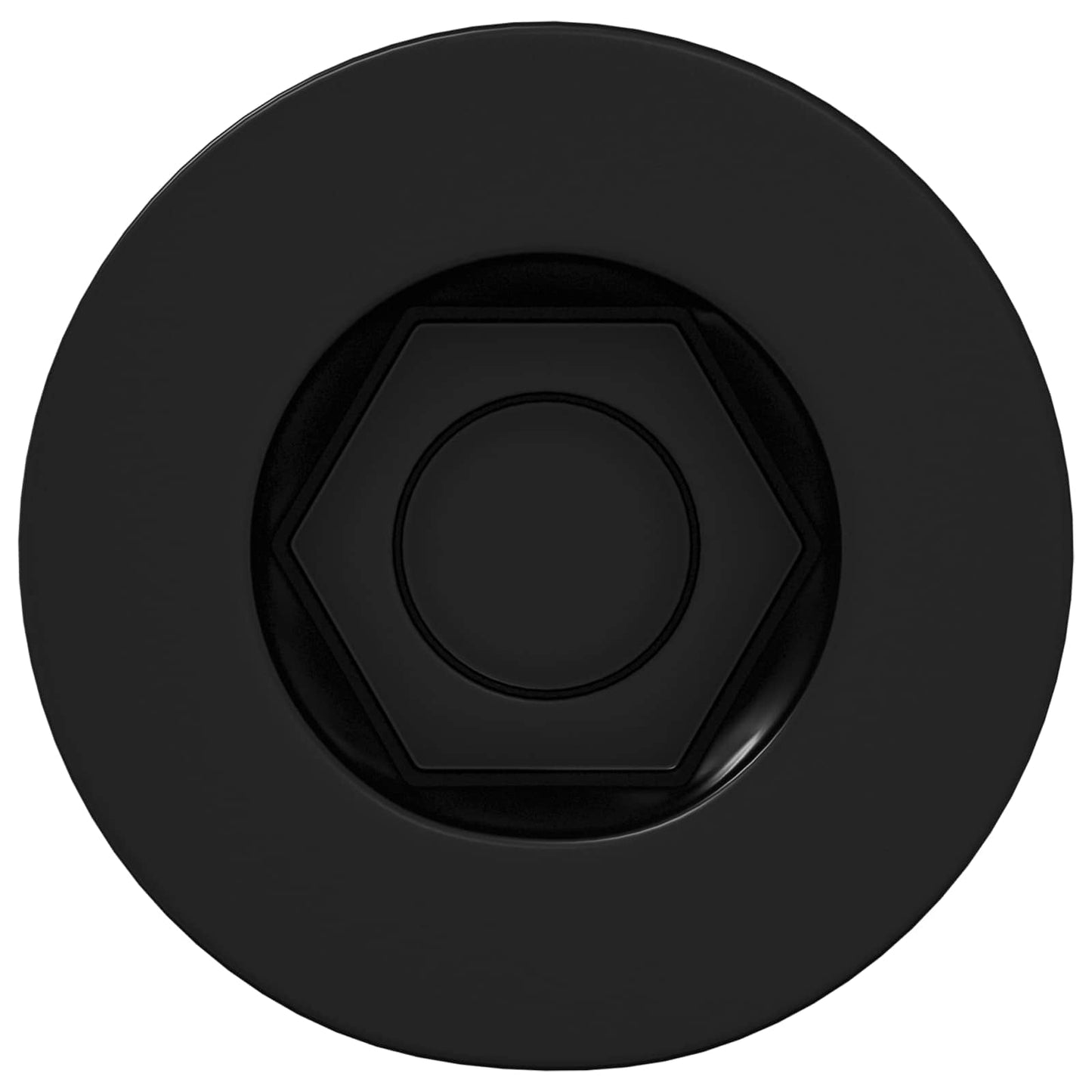 Steckkappen-Schraube 2 pcs Schwarz 7 x 40 mm Eisen