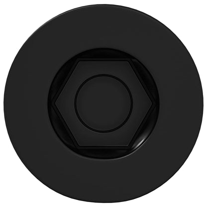 Steckkappen-Schraube 2 pcs Schwarz 7 x 40 mm Eisen