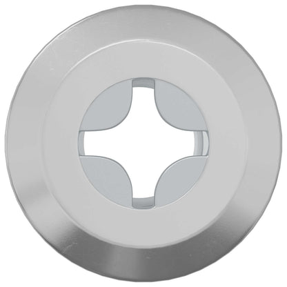 Sicherungsmutter 2 pcs Nickel M6 x 15 mm Stahl