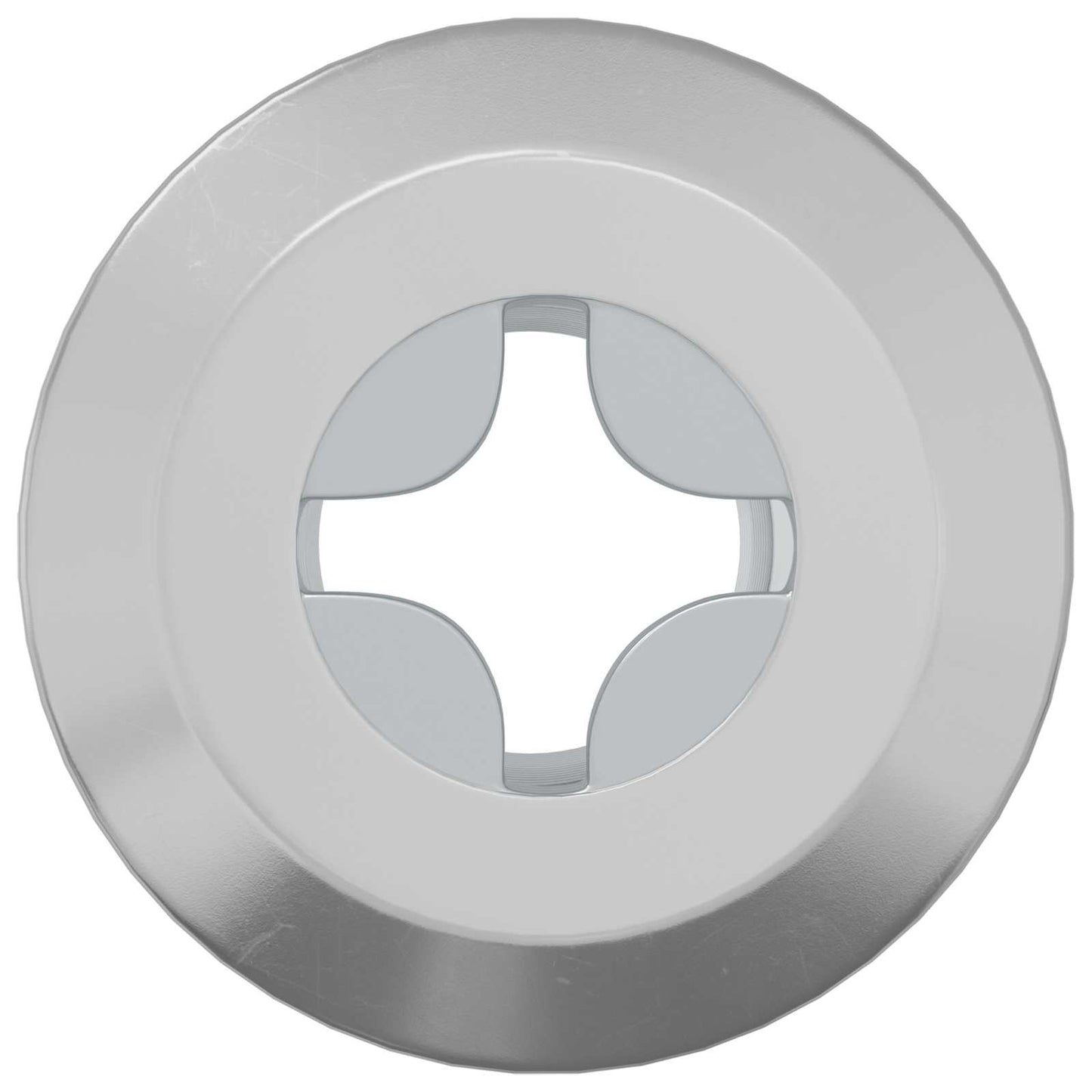 Sicherungsmutter 12 pcs Nickel M6 x 15 mm Stahl