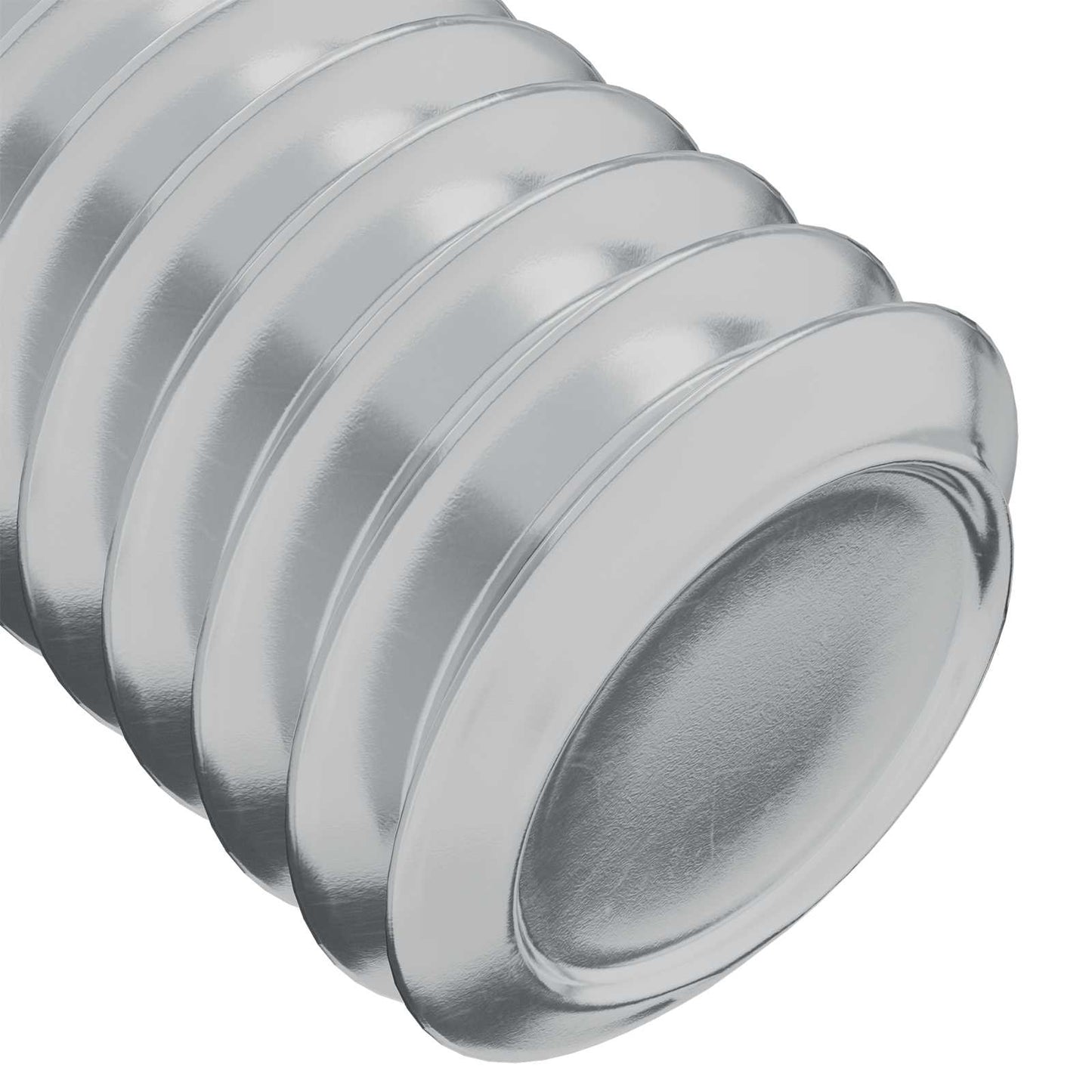 Schraube mit Sperre Uni 2 pcs Silber M6 x 30 mm Stahl