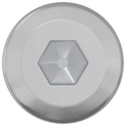 Schraube mit Sperre Uni 2 pcs Silber M6 x 35 mm Stahl