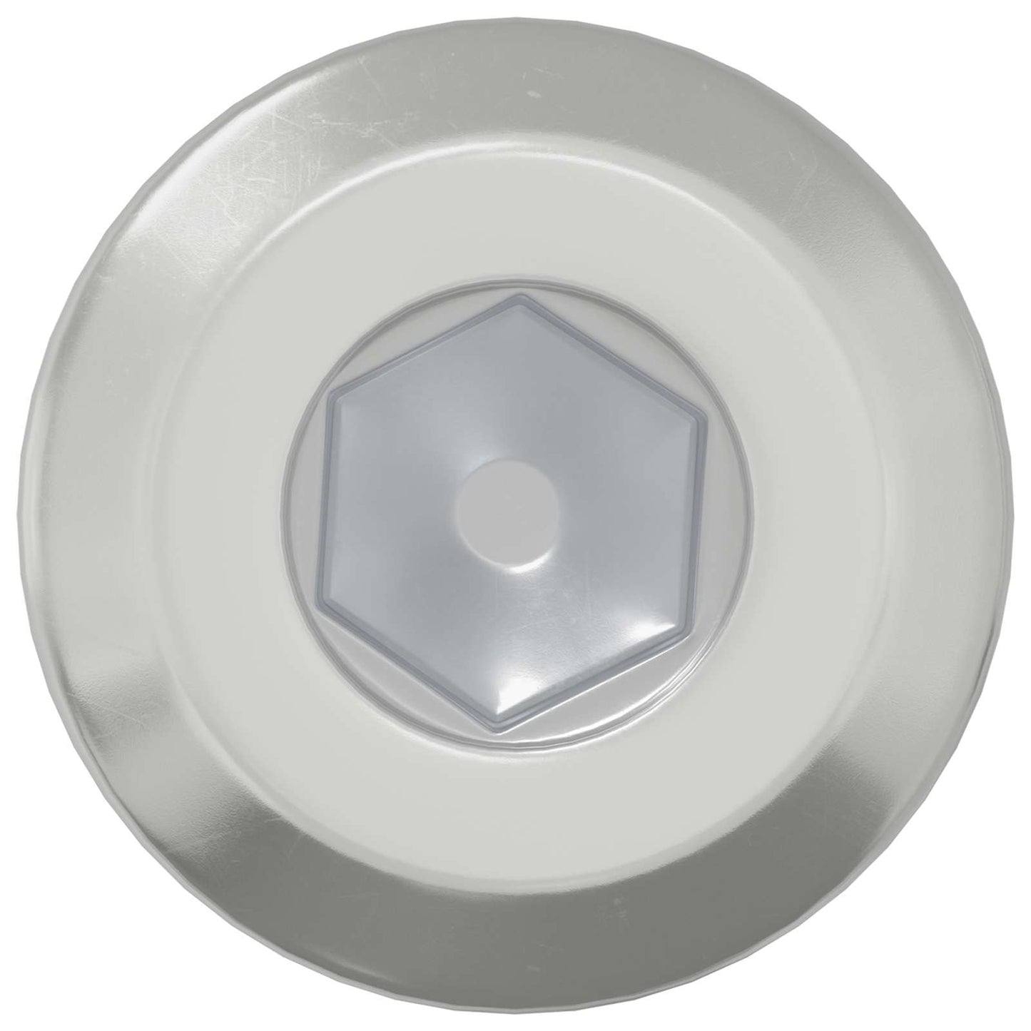 Kopf-Sicherungsschraube 2 pcs Silber M6 x 15 mm Stahl