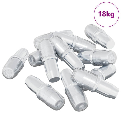 Regalstecker 7200 pcs Silber 7 x 16 mm Eisen