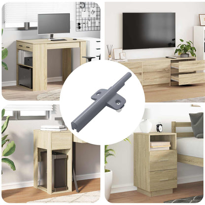 Sanftschließer 1161 pcs Grau 125 x 47 x 15 mm PP