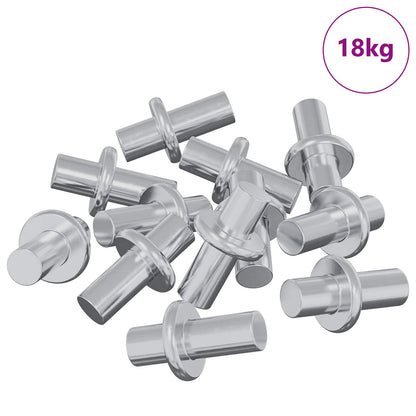 Regalstecker 4500 pcs Silber 8,6 x 8,6 x 14,6 mm Stahl