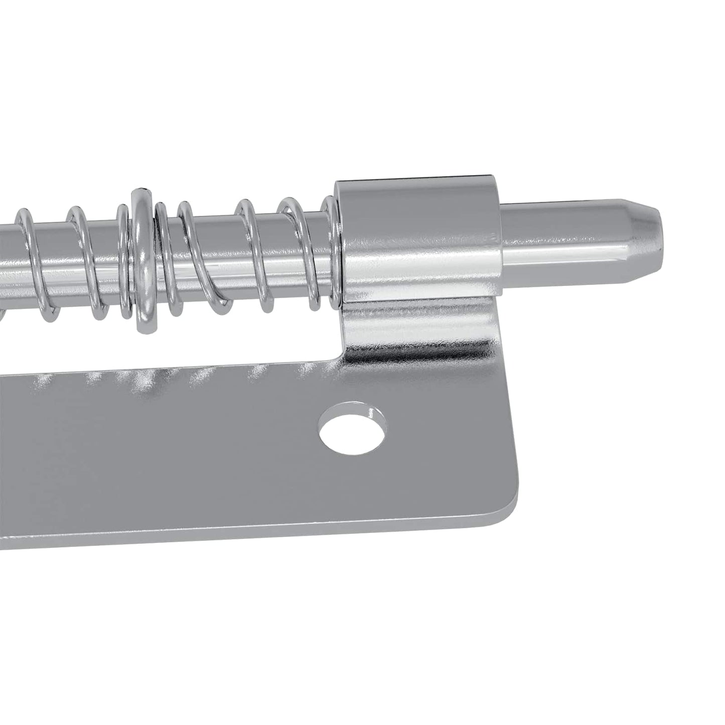 Riegel 2 pcs Silber 46 x 17 x 1,2 mm Stahl