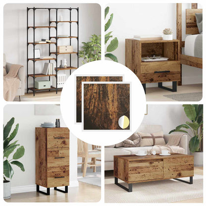 Selbstklebende Schraubenabdeckung 2 pcs Altholz Ø 20 x 0,5 mm