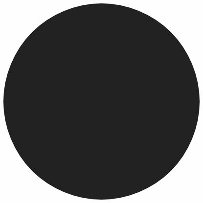 Selbstklebende Schraubenabdeckung 12 pcs Schwarz Ø 20 x 0,5 mm