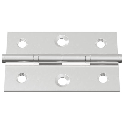 Scharnier Uni 12 pcs Silber 58 x 35 x 1 mm Stahl