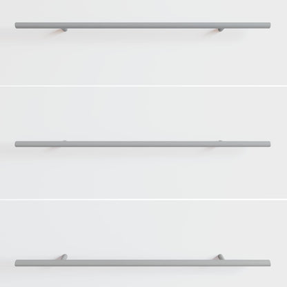 Griff 12 pcs Silber 500 mm Stahl