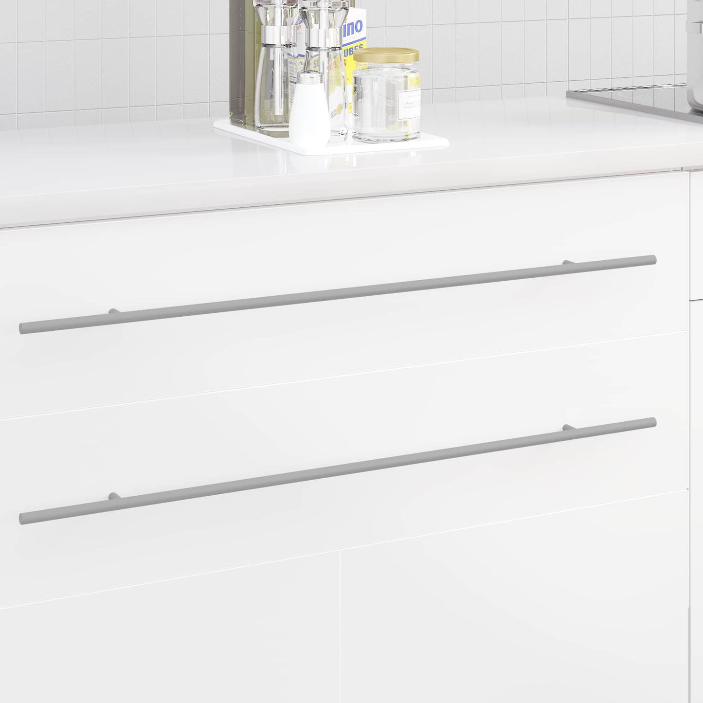 Schrankgriff 12 pcs Silber 800 mm Edelstahl