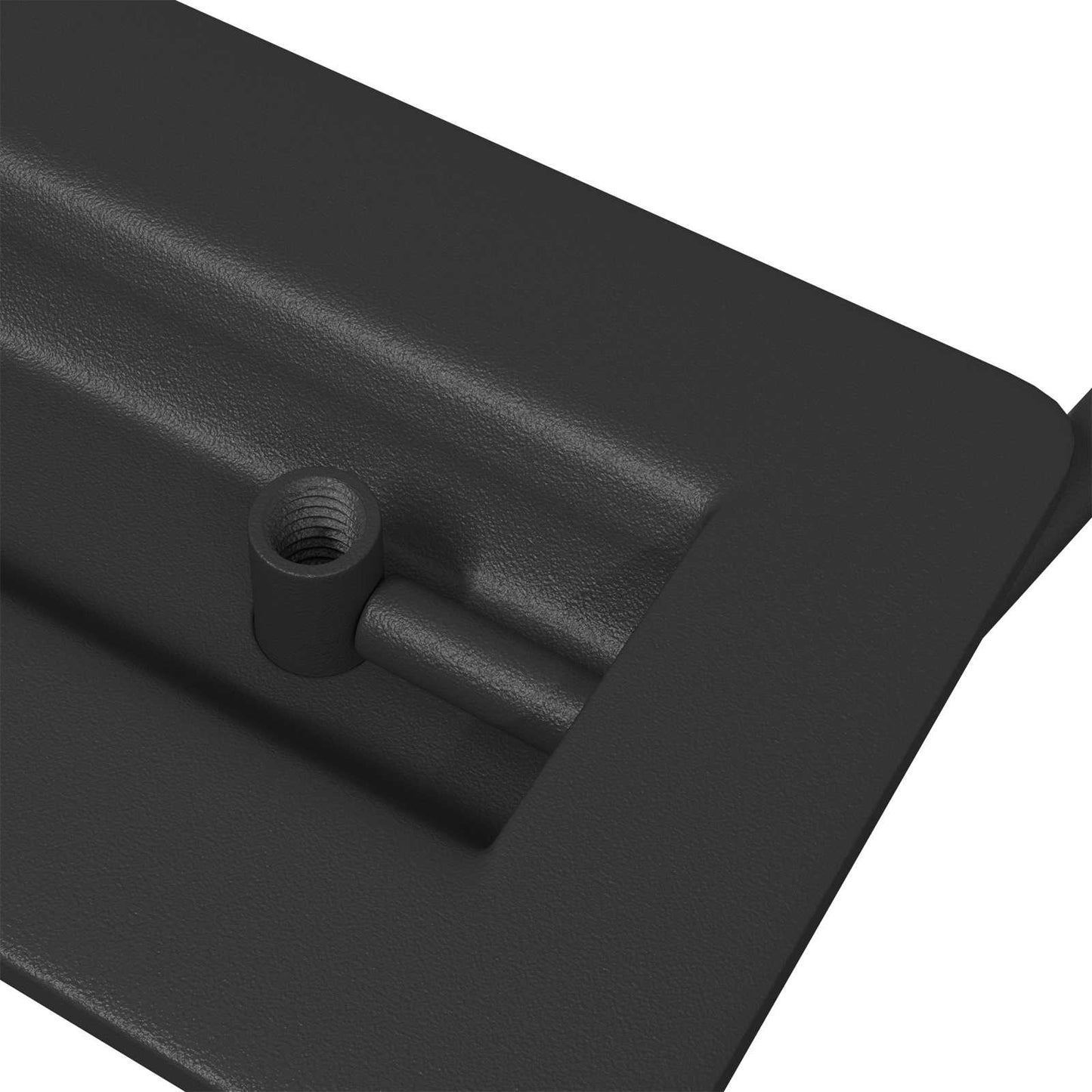 Schrankgriffe 12 pcs Schwarz 85 x 45 mm Metall