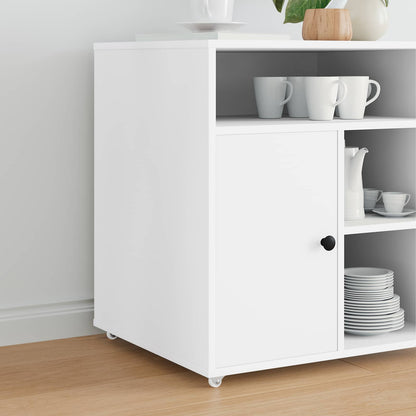 Bockrolle 2 pcs Weiß 42 x 11,5 x 29 mm Eisen