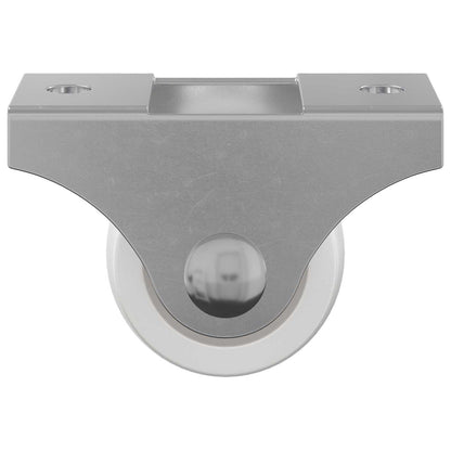 Bockrolle 2 pcs Weiß 42 x 11,5 x 29 mm Eisen