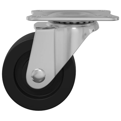 Drehrolle 12 pcs Silber 60 x 60 x 50 mm Eisen und Nylon