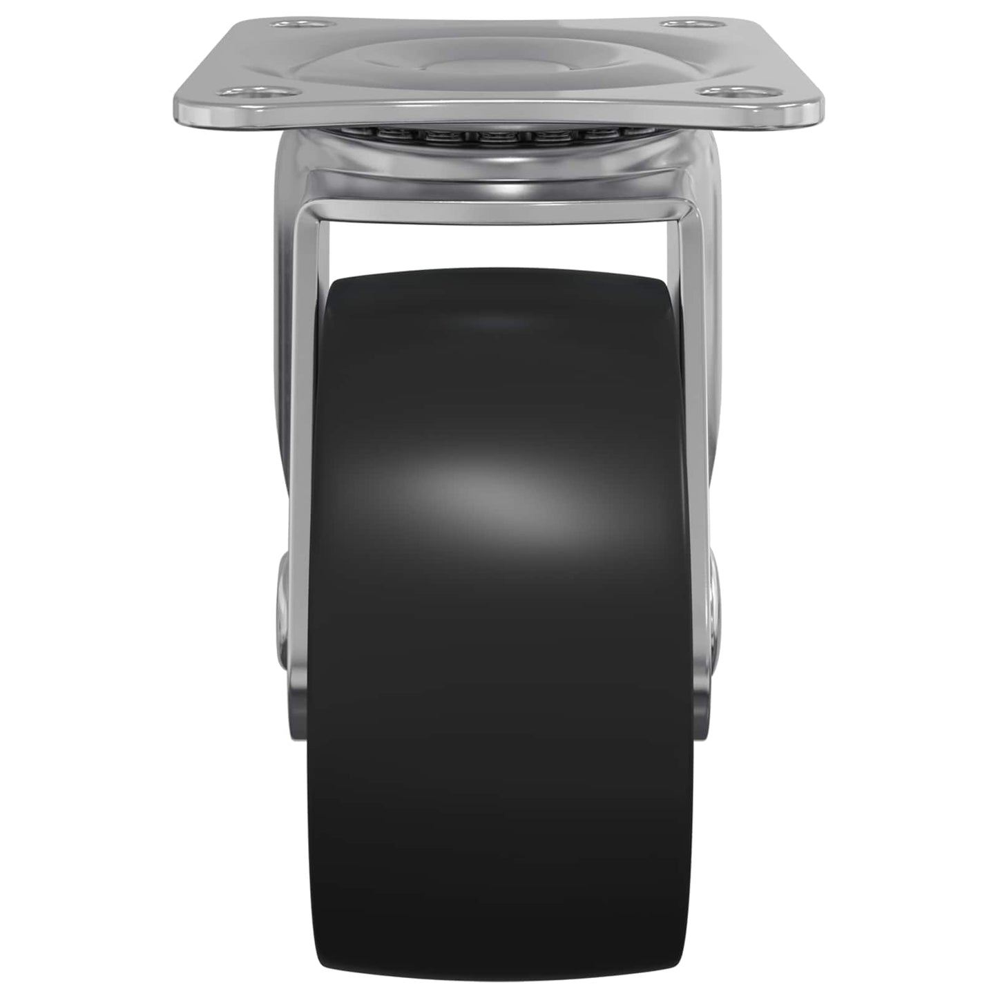 Drehrolle 12 pcs Silber 60 x 60 x 50 mm Eisen und Nylon