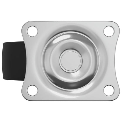 Drehrolle 12 pcs Silber 60 x 60 x 50 mm Eisen und Nylon