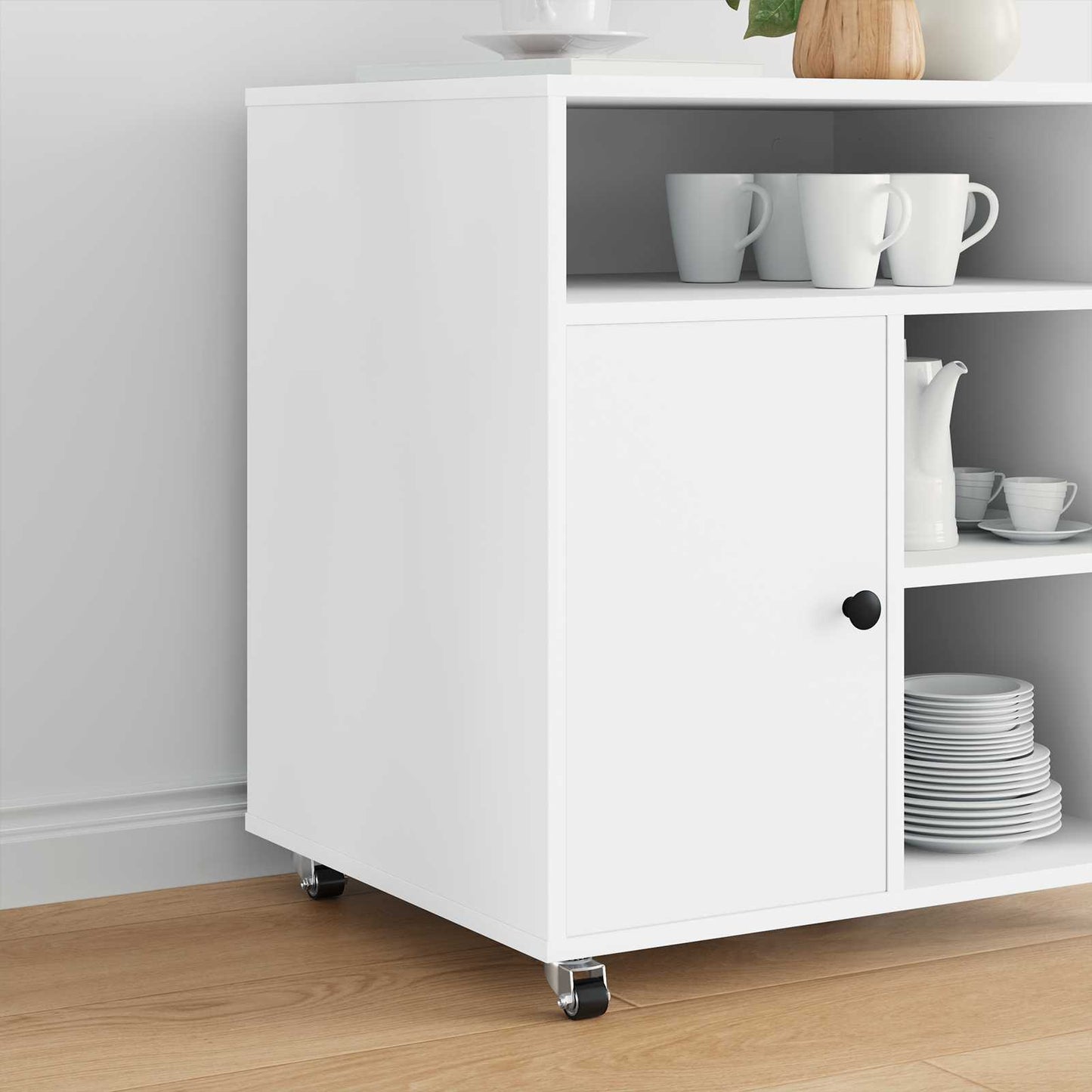 Bockrolle 2 pcs Silber 44,1 x 44,1 x 1,95 mm Nylon