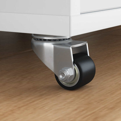 Bockrolle 2 pcs Silber 44,1 x 44,1 x 1,95 mm Nylon