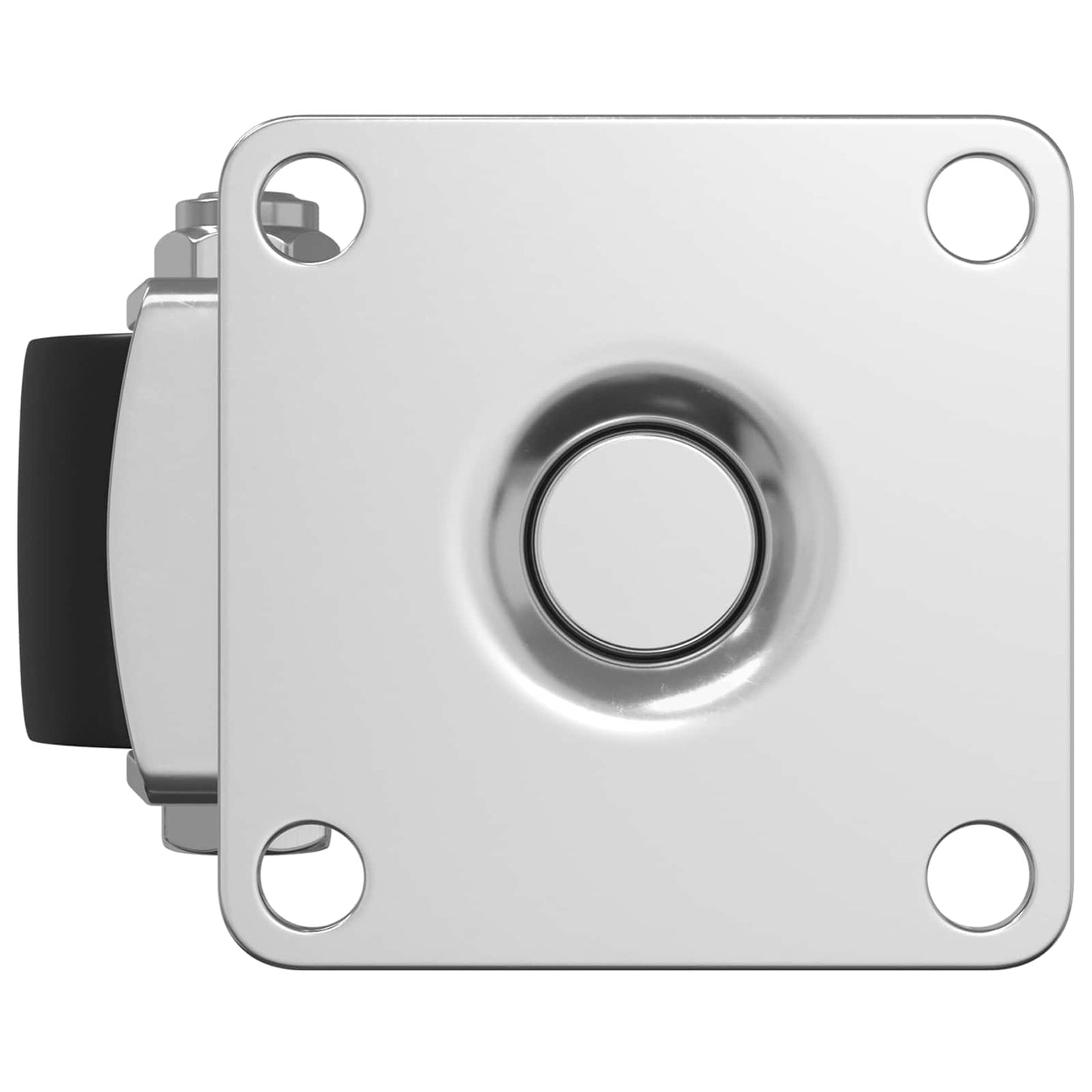 Bockrolle 2 pcs Silber 44,1 x 44,1 x 1,95 mm Nylon