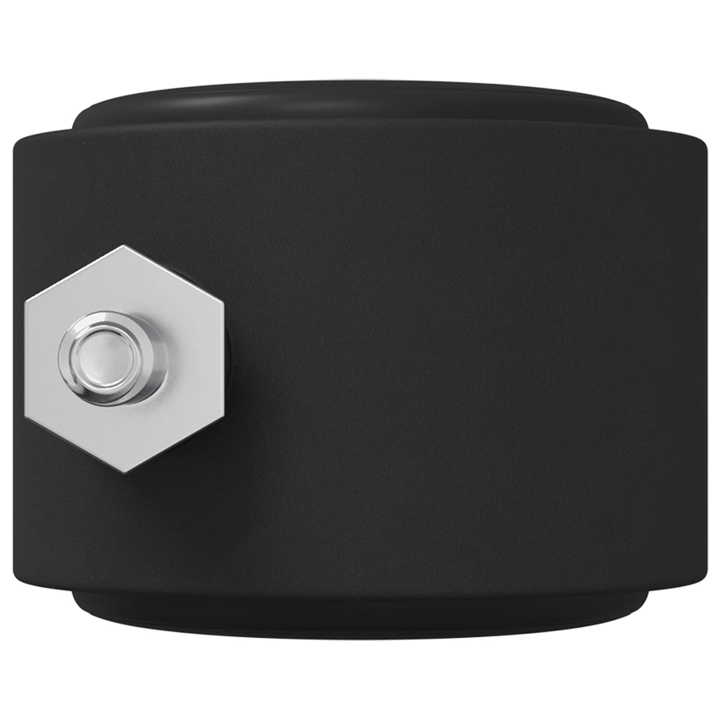 Rollen 2 pcs Schwarz 40,1 x 37,8 mm PP und Eisen