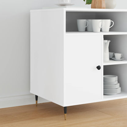 Möbelbeine 12 pcs Schwarz und Gold Ø 40 x 98 mm Eisen