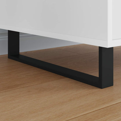 Möbelbeine 12 pcs Schwarz 436 x 40,5 x 100 mm Eisen