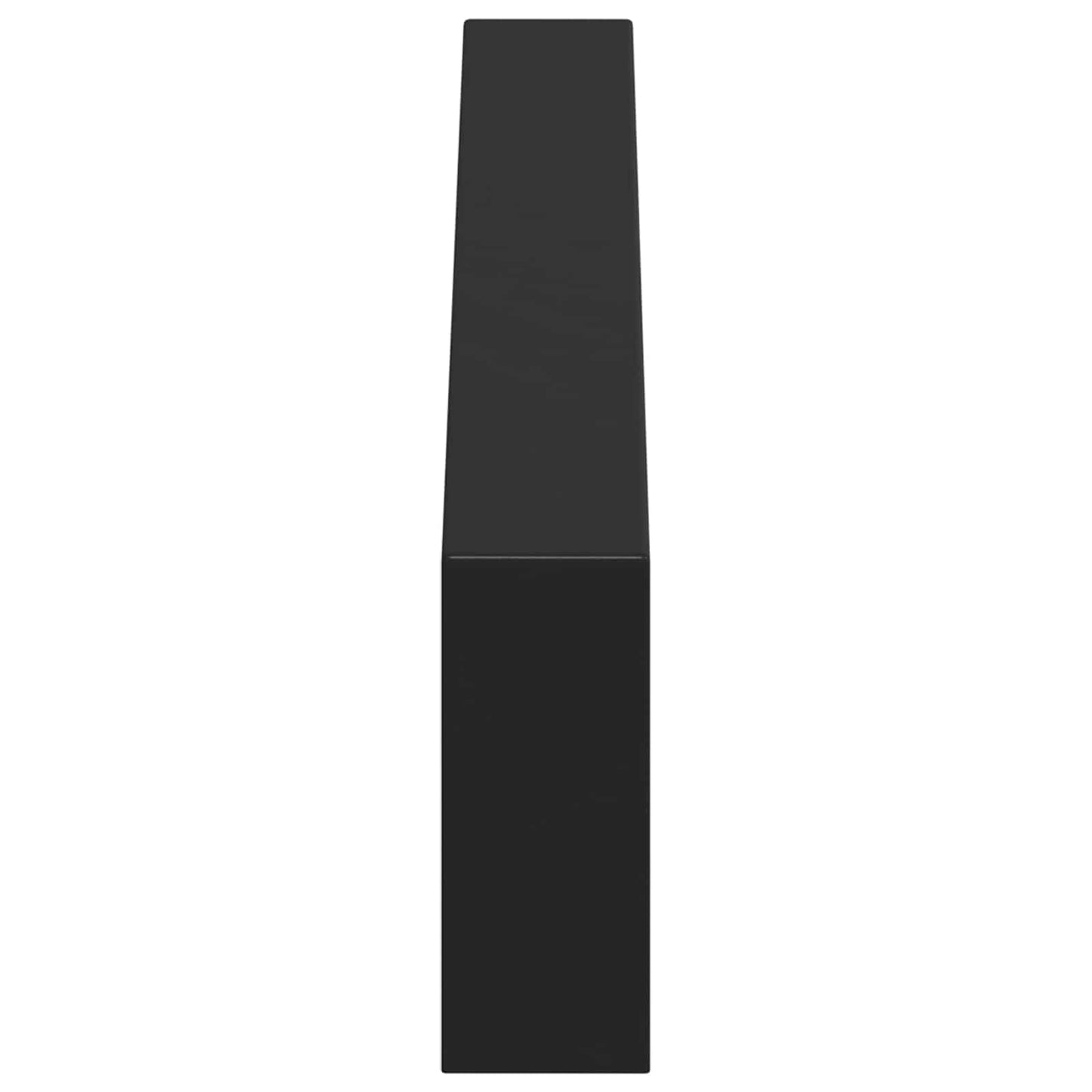 Möbelbeine 12 pcs Schwarz 436 x 40,5 x 100 mm Eisen