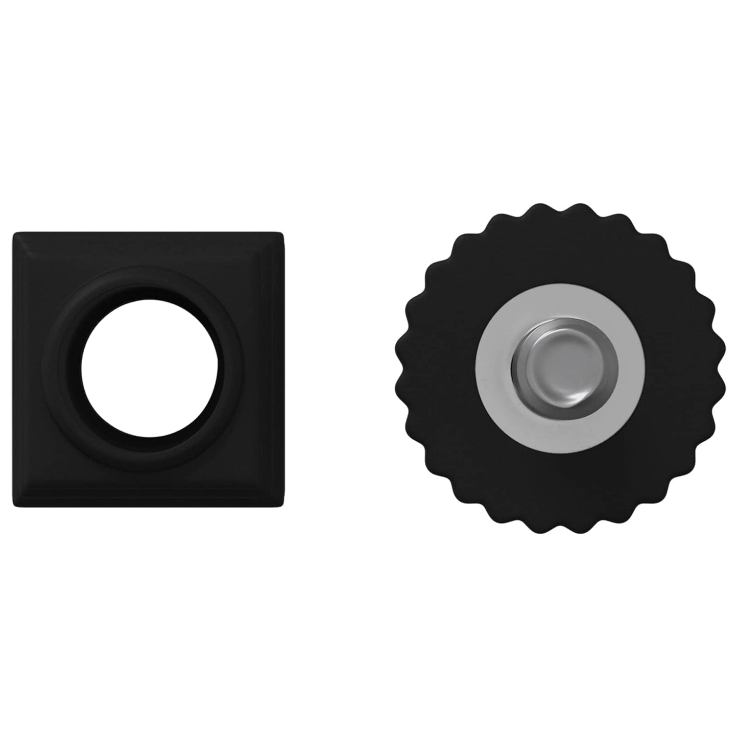 Möbel Leveler Verstellbar 2 pcs Schwarz M6 PP