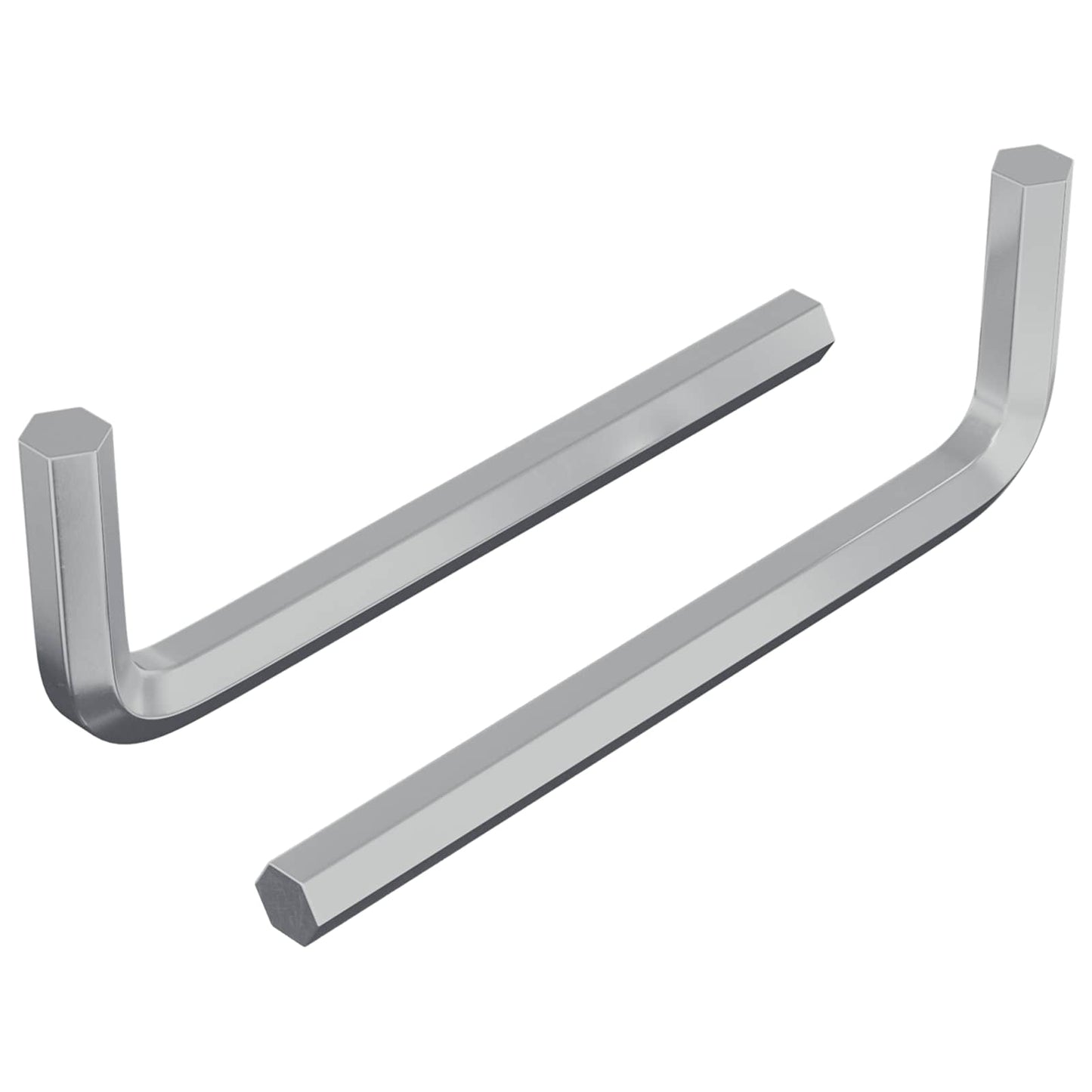 Inbusschlüssel 2 pcs Silber 32 x 86 mm Stahl